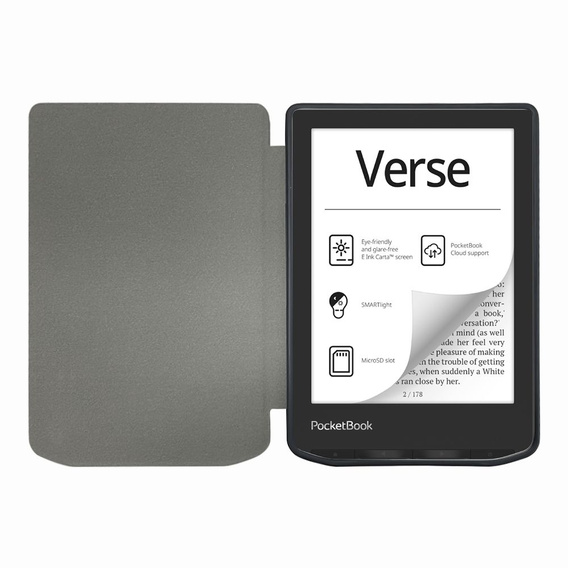 Case for Pocketbook Verse / Verse Pro, Smartcase, sakura