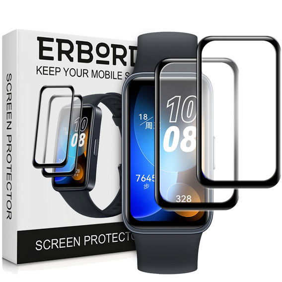 2x ERBORD Hybrid Glass for Huawei Band 8 / Huawei Band 9