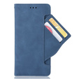 Flip case for Huawei Nova Y70 4G, Card Slot, blue