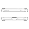 Spigen case for Samsung Galaxy A35 5G, Ultra Hybrid, transparent + 9H Tempered Glass