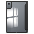 Case for Lenovo Idea Tab 11" 2025 TB336FU TB336ZU, with transparent back and stylus holder, black