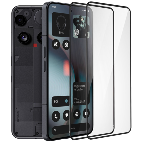 2x ERBORD 3D tempered glass for Nothing Phone 3 5G