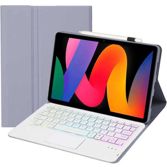 Case + keyboard Xiaomi Redmi Pad SE 11", purple