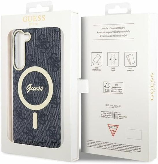 GUESS Hardcase IML 4G MagSafe case for Samsung Galaxy S23