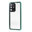 Case for Samsung Galaxy S20 Ultra, Magnetic Dual Glass, green