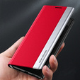 Flip case for Honor Magic 6 Lite 5G, Side Magnetic, red