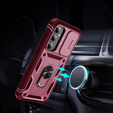 Case for Samsung Galaxy S23 FE, CamShield Slide, pink / red