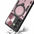 Armor case for Samsung Galaxy A54 5G, CamShield Slide, pink rose gold