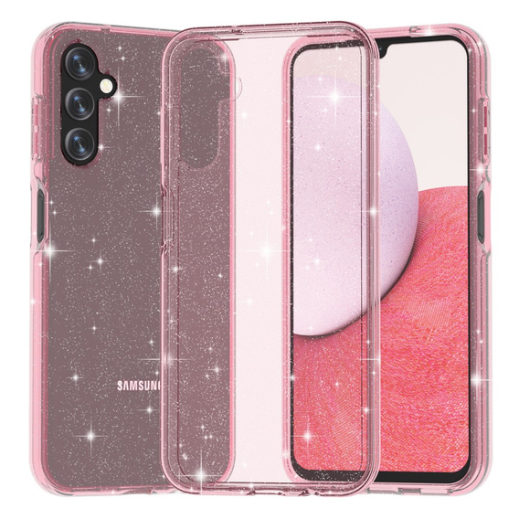 Case for Samsung Galaxy A14 4G/5G, Glittery Powder, pink