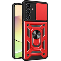 Case for Samsung Galaxy A05s, CamShield Slide, red