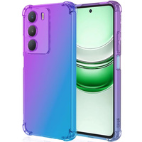 Case for Realme 14X / Realme C75, Gradient Dropproof, Purple / blue
