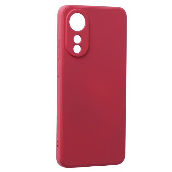 Case for Oppo A78 4G, Silicone Lite, red