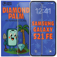 Diamond Palm Tempered Glass for Samsung Galaxy S21 FE