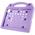 Children's case for Apple iPad Air 11" 6 gen. 2024, Cute Patterns, with stand, purple