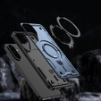 Case for Samsung Galaxy A56, Military MagSafe, blue