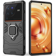 Case for Vivo X80 Pro 5G, Kickstand Ring, black