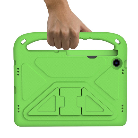 Children's Case for Lenovo Tab M10 Plus 10.6 Gen 3 TB-125F TB-128F, Children's Case with Holder, green