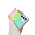 Case for Samsung Galaxy S24 FE, Fusion Hybrid, for MagSafe, multicolor + Screen Glass