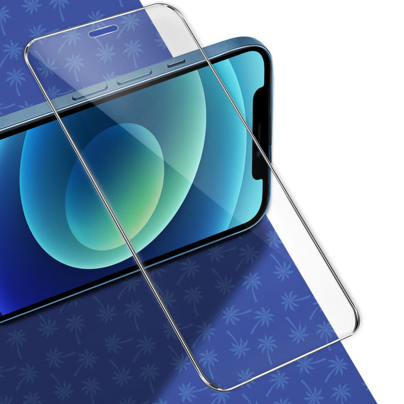 Diamond Palm Tempered Glass for iPhone 12/12 Pro