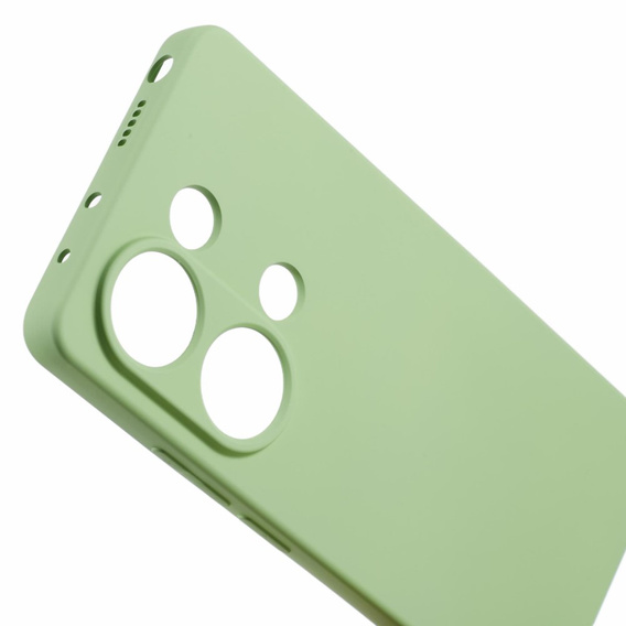 Case for Xiaomi Redmi Note 13 Pro 4G / Xiaomi Redmi Note 14S / Xiaomi Poco M6 Pro 4G, Silicone Lite, green