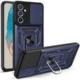 Case for Samsung Galaxy M35, CamShield Slide, blue