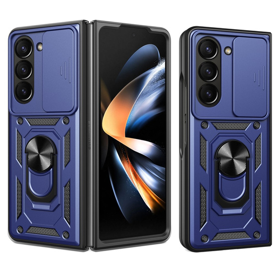 Case for Samsung Galaxy Z Fold5 5G, CamShield Slide, blue