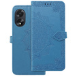 Flip case for Oppo A58 4G, Mandala, blue