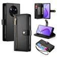 Flip case for Realme 14 Pro+ 5G, Wallet Zipper Pocket, black