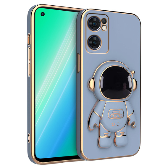 Case for Oppo Reno 7 5G, Astronaut, blue
