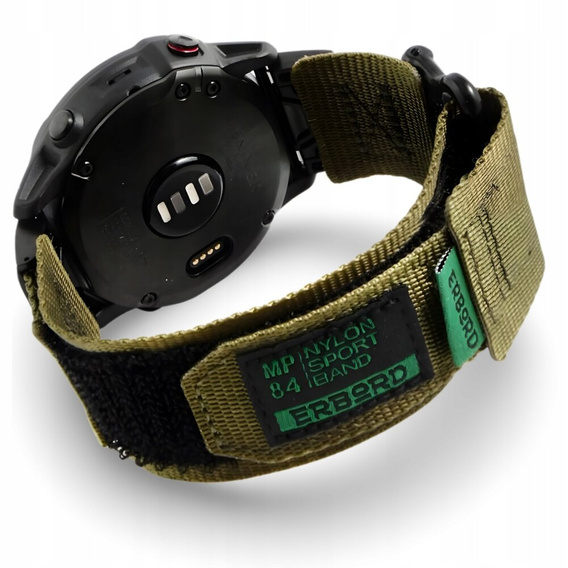 ERBORD MP84 Quickfit Nylon Strap for Garmin Fenix 5X/6X/6X PRO/7X (Size M/L)