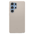 Spigen Case for Samsung Galaxy S25 Ultra, Silicone Fit Mag, gray + Tempered Glass