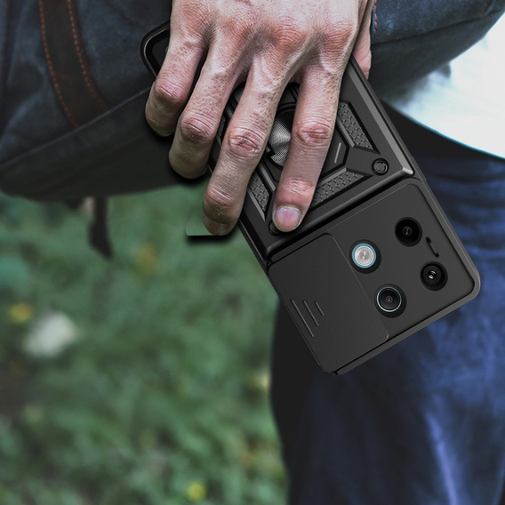 Case for Xiaomi Redmi Note 13 Pro 5G, CamShield Slide, black