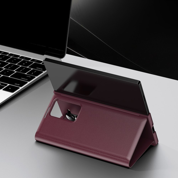 Flip case for Samsung Z Fold6 5G, Smart View Wallet, maroon