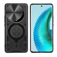 Armor case for Honor Magic 6 Lite 5G, CamShield Slide, black