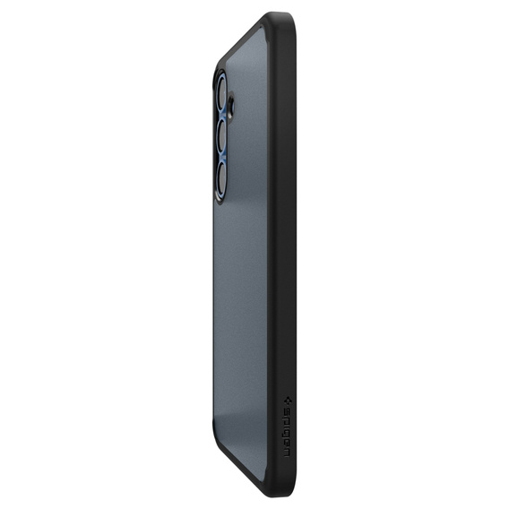 Spigen case for Samsung Galaxy S25, Ultra Hybrid, black / matte + 9H Tempered Glass