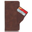 Flip case for Realme C61, Card Slot, brown