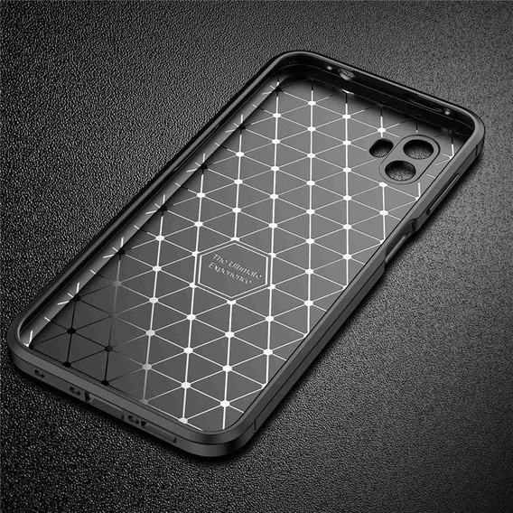 Case for Samsung Galaxy Xcover 6 Pro, Carbon Gel, black