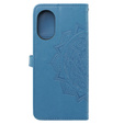 Flip case for Oppo A38 4G / Oppo A18 4G, Mandala, blue
