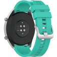22mm Silicone strap with buckle for Huawei Watch GT / Watch GT2 - White