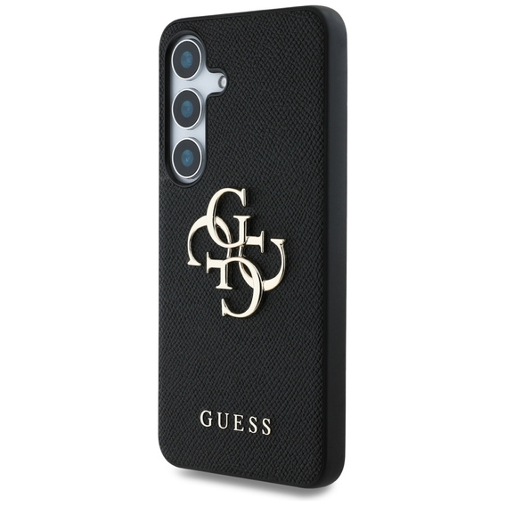 GUESS Grained Big 4G Logo case for Samsung Galaxy S25