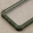 Case for iPhone 11, Dexnor Full Body Rugged, transparent / green
