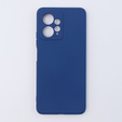 Case for Xiaomi Redmi Note 12 4G, Silicone Lite, dark blue