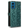 Flip case for Motorola Moto G24 / G24 Power / G04, Wallet Rhombus, green