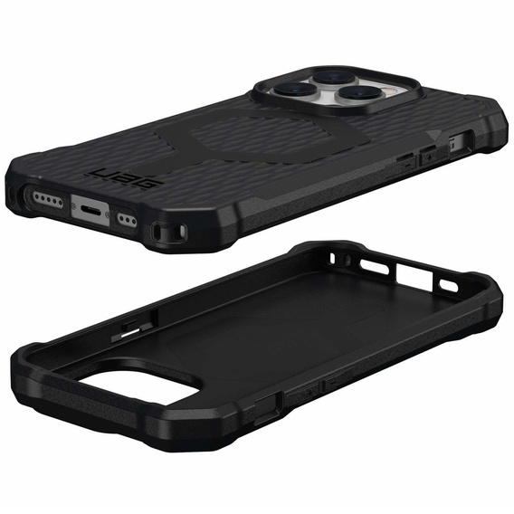 Urban Armor Gear Case for iPhone 14 Pro, Essential Armor MagSafe, black