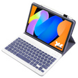 Bluetooth keyboard case for Lenovo Idea Tab 11" 2025 TB336FU TB336ZU, purple