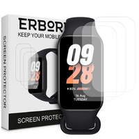 3x ERBORD hydrogel film for Xiaomi Smart Mi Band 8 Active