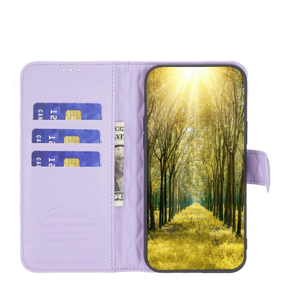 Flip case for Samsung Galaxy S20 FE, Wallet, BINFEN COLOR, purple