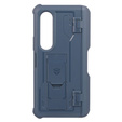 Armored case for Samsung Galaxy Z Fold 4 5G, Dexnor Full Body S-Pen Slot, dark blue