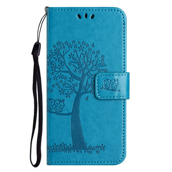 Flip case for Motorola Moto G53 / G23 / G13, tree, blue
