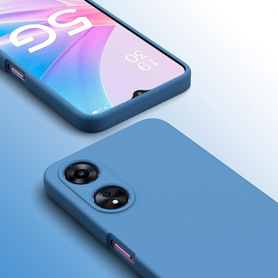 Case for Oppo A38 4G / Oppo A18 4G, Silicone Lite, blue